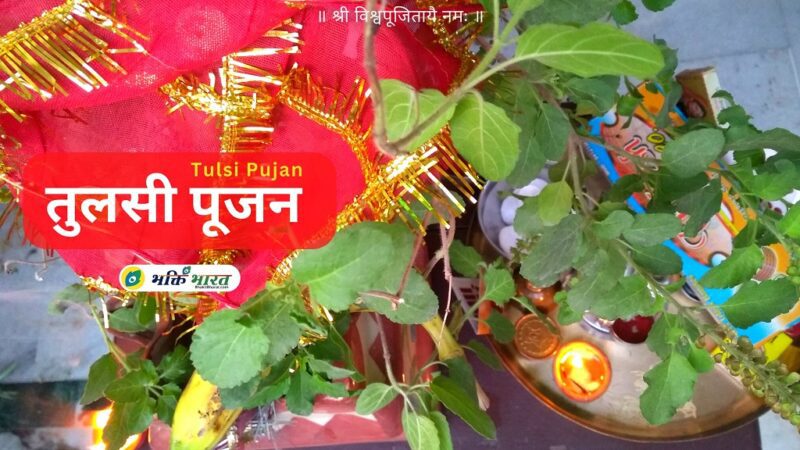 तुलसी पूजन दिवस (Tulsi Pujan Diwas)