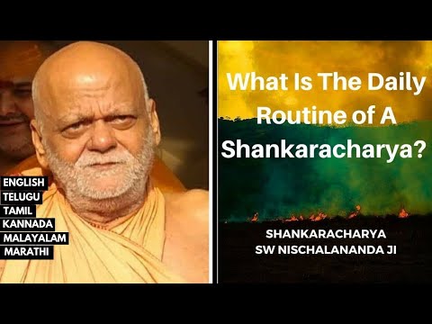 शंकराचार्य की दिनचर्या कैसी होती है? (What Is The Daily Routine Of A Shankaracharya)