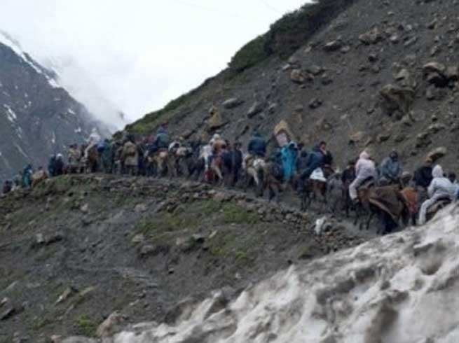 अमरनाथ यात्रा पहलगाम मार्ग से बहाल